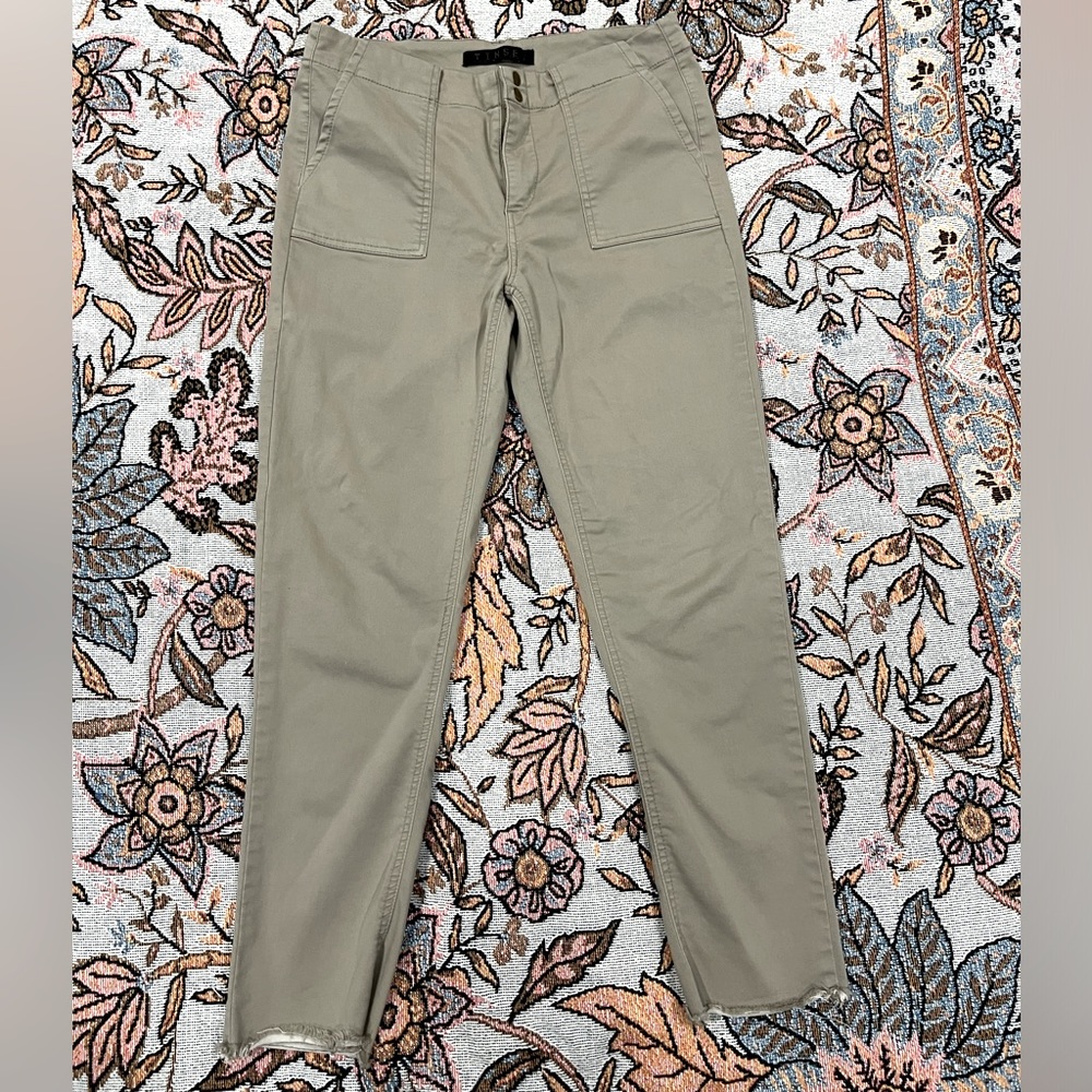 Tinsel army green cutoff pants